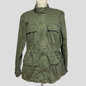Gap Army Military Style Green Cotton Jacket
